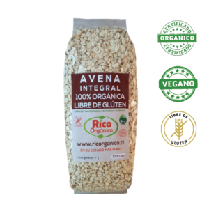 Avena integral, libre de gluten <br> 1 kl.