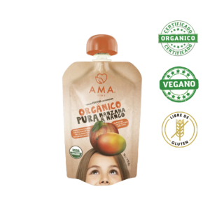 Compota manzana mango <br> 90 gr.
