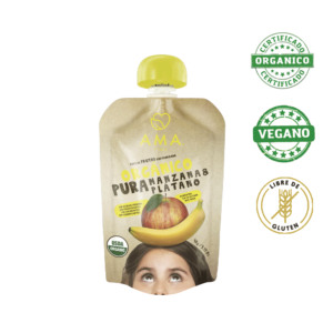 Compota manzana plátano <br> 90 gr.